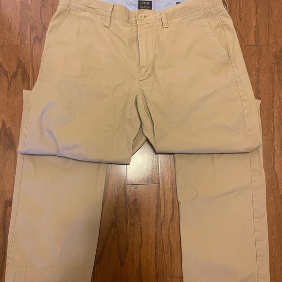 3 Pairs of J. Crew Chinos 32w 32l khaki, gray, navy - Picture 5 of 9